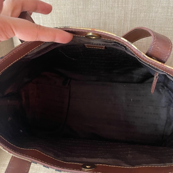 Authentic Burberry vintage nova check tote bag (F305) - Picture 13 of 15